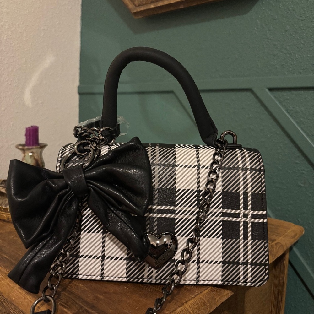 Luv Betsey by Betsey Johnson mini crossbody with bow